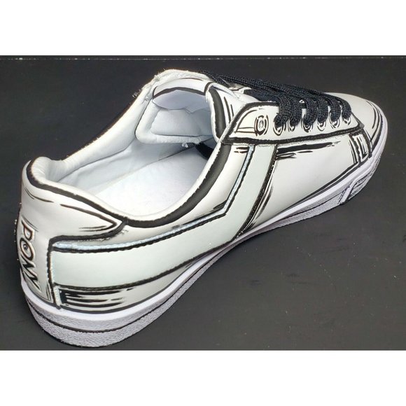 Pony Custom TopStar "Comic Style Design" Size Men 8.5 Women 10.5 New  410430 14W - Picture 8 of 12